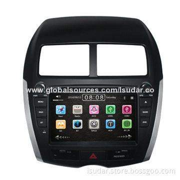 8" Car DVD Player for Mitsubishi ASX 2010, with 3G, 1080p Video Play, Supports iPhone 5, CPU800M
